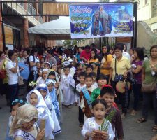 Little “saints” join an alternative Halloween celebration at the San Diego Parochial School, Valenzuela City, Oct. 28, 2016. PRAYER WARRIORS OF THE HOLY SOULS